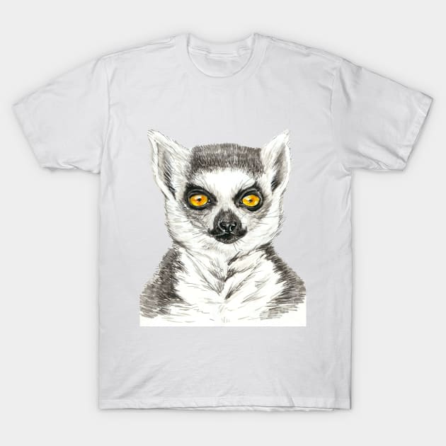 Lemur T-Shirt by katerinamk